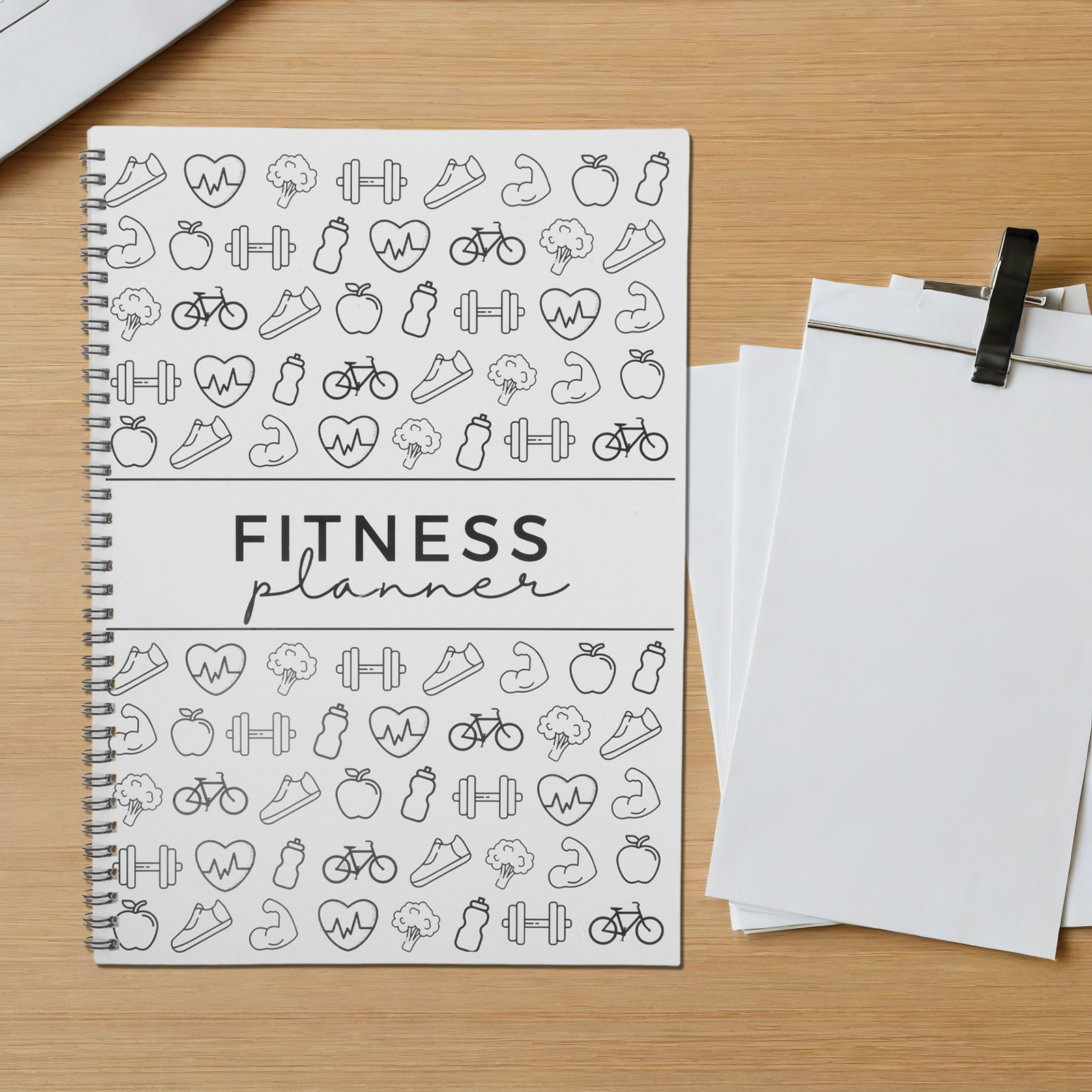 دفتر تخطيط اللياقة البدنية الف - مراجعة Fitness With Nutrition وسعره