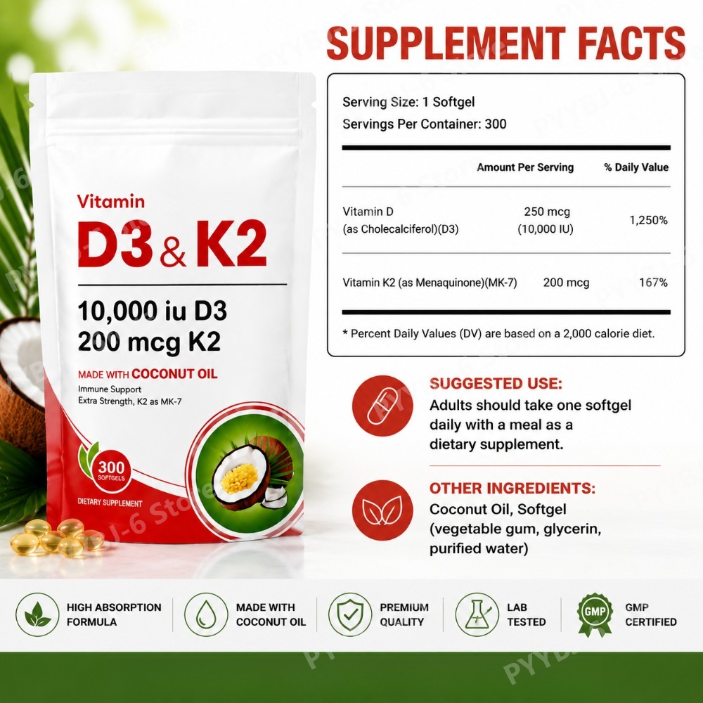 مكمل فيتامين د3 ك2 بتركيز 10,0 - مراجعة Vitamin D3 K2 Drop وسعره